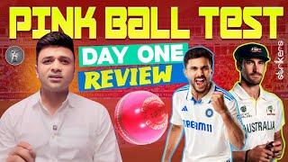 Pink Ball Test, Day 1 Review || BGT Test 2 ||  Suman Tirumalasetti || Sumans Dugout || Strikers