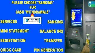 [Hindi] SBI all ATM services explain in details | sbi personal banking | sbi netbanking