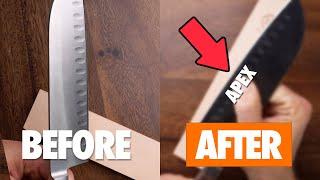 How to Get Even Sharper Knives with a Leather Strop!