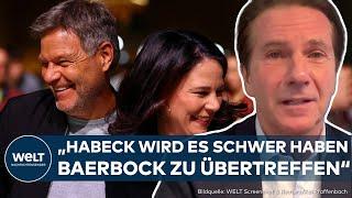 HABECK WILL KANZLER WERDEN: "Größte One-Man-Show seit Joschka Fischer wird schwierig"