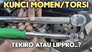 Cara menggunakan kunci momen/torsi Tekiro & Lipro