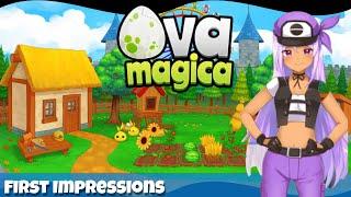 Farming sim mixed with monster battler - Ova Magica First Impressions