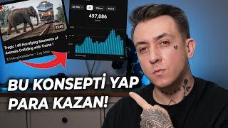 Sıfırdan PARA KAZANDIRAN YOUTUBE OTOMASYONU Kanalı Kuruyoruz! (Yurtdışı Uzun Konsept)