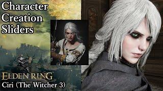 ELDEN RING Character Creation - Ciri (The Witcher 3)