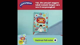 Video Unboxing Kidzopedia Kumpulan Pengetahuan Anak Hebat Keajaiban Tubuh Manusia New Cover