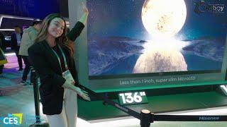 HISENSE Made a 136" MicroLED TV You Can Actually Buy | CES 2025