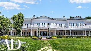 Inside An $85,000,000 Estate With A Two-Story Chandelier | On The Market | Architectural Digest