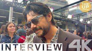 Álvaro Morte interview on The Wild Robot at London Film Festival 2024