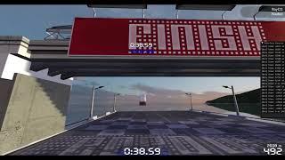 [TAS] Trackmania United Bay D2 - 38.59