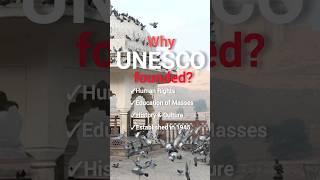 Why was UNESCO founded? | United Nation #unesco #facts #shorts