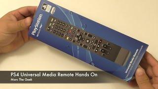 PS4 Universal Media Remote Hands On & Setup