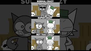 #sprunki #crazy #animation #wenda and #gray