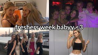 my first week at uni !!! | freshers week vlog 2021 hehe