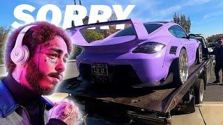 Post Malone Blew up My Porsche! :(