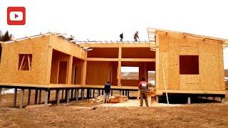 AMAZING Canadian home construction. Step by Step