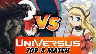 Godzilla, King of the Monsters [Chaos] VS Pony Tsunotori [Earth] | UniVersus Gameplay