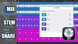 Logic Pro 11 // 3 Stem Splitter Remastering Tricks (Drum Replacement & Vocal Enhancement)