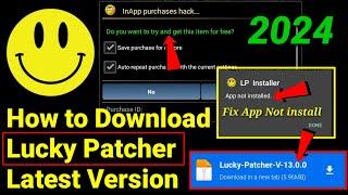 How to Download and Install Lucky Patcher Latest Version 2024 | Any Android