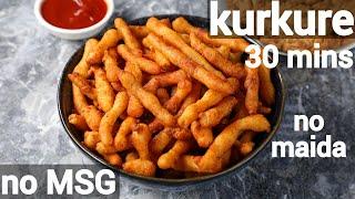 homemade rice kurkure chips recipe | chawal ke kurkure | crispy kurkure recipe with rice flour