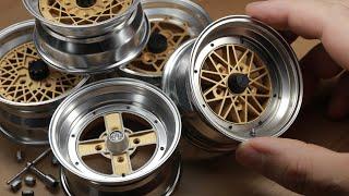 Building a Collection of Classic JDM Wheels From the 80s | 1/6 Aoshima