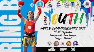 2024 IFMA Youth World Championships | Day 5 Live Bouts - RING B