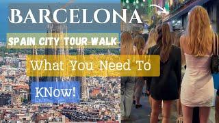 Barcelona, Spain City Tour | Travel Video | 4k | Best Place to visit in 2025