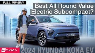 2024 Hyundai Kona Electric Premium Review: 505km Range, Bold Design & Smart Features!