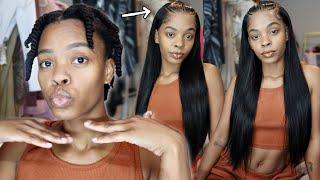 BADDIE transformation | Ali Pearl Hair *NEW* Pre-Styled Lace Front Wig Install 