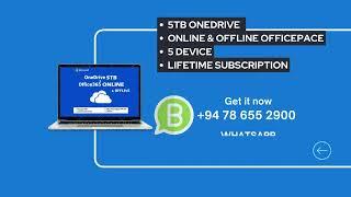 HOW TO GET Lifetimees 365 Latest MS Office 5TB ONEDRIVE