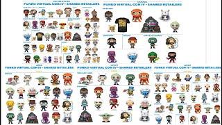 FUNKO Pop NYCC 2020 COMPLETE Reveal List & Shared Locations US Canada Mexico!