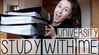 STUDY WITH ME AT UNIVERSITY #001 | FOLDER ORGANISATION HACKS + ADVICE