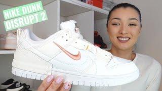 NIKE DUNK LOW DISRUPT 2 PALE IVORY REVIEW & ON FOOT