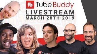 TubeBuddy  YouTube Experts -Panel - SMMW 2019 - REPLAY PART1