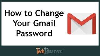 How to Change Your Gmail Password