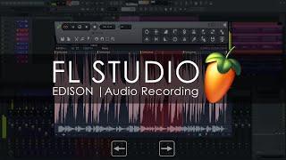 EDISON | Audio Recording introduction