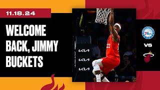 Butler Drops 30 In 'W' Over Philly  | Miami HEAT vs. Philadelphia 76ers | November 18, 2024