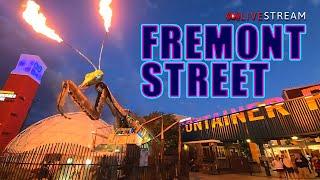 Live at Fremont St!  Saturday vibes! #live #fremontstreet #livemusic #party #lasvegas #irl