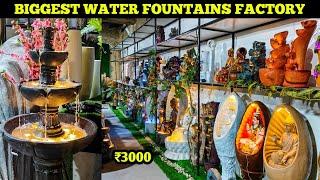 Water Fountains and Planters at Factory Price in Cheapest Home Decor Market in Delhi