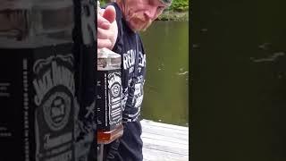 we fishin, GET THE NET!!! #iknowmyrights #jackdaniels #fishing #stevejessup