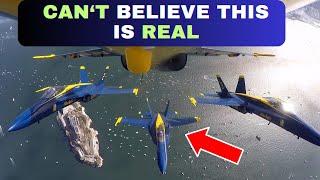 Blue Angels UNBELIEVABLE Footage | Full Air Show View From the Boss's Jet