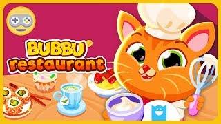 Kitten Bubbu - chef of restaurant * Cooking dishes for animals * Bubbu Restaurant on Kids PlayBox