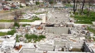 Raw: Drone Video of Fort McMurray Fire Ruins