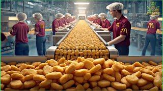 Mcdonald's Nuggets MEGA Factory: Processing Millions Of Nuggets With Modern Technology