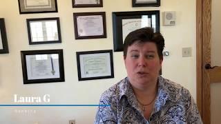 Laura G Chirothin Testimonial Dr Michael Hecker