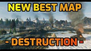 Best (new) Destruction Map! - Vysokovo Village - Soviets Attack - Enlisted Gameplay HD