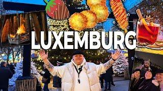 Wir essen alles auf dem Luxemburger Weihnachtsmarkt | | #24xmas Adventskalender Tür 11