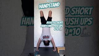 Handstand | 1 Week 1 Day #pushups #workout #calisthenic