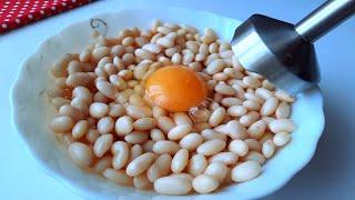  Try BEANS and EGG together! You will be surprised by the result and LOVE its taste!