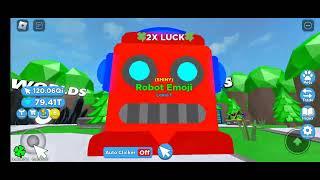 Making Shiny Robot Emoji Shop Pet! (Godly Clickers 2)