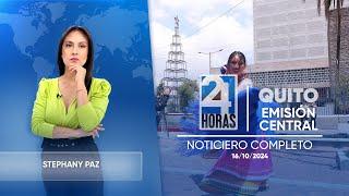 Noticiero de Quito (Emisión Central 31/10/24)